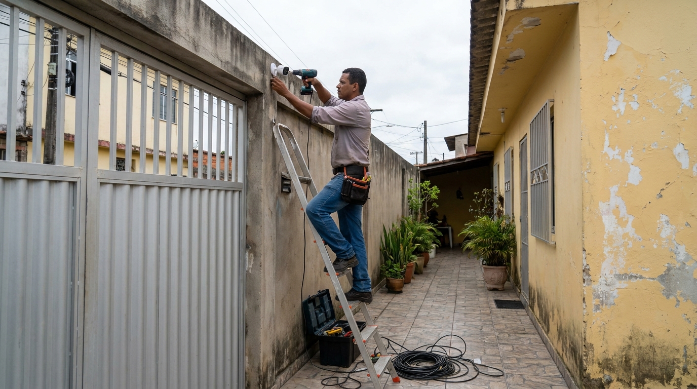 Instalacao de cameras de seguranca profissional em Brasília‑DF