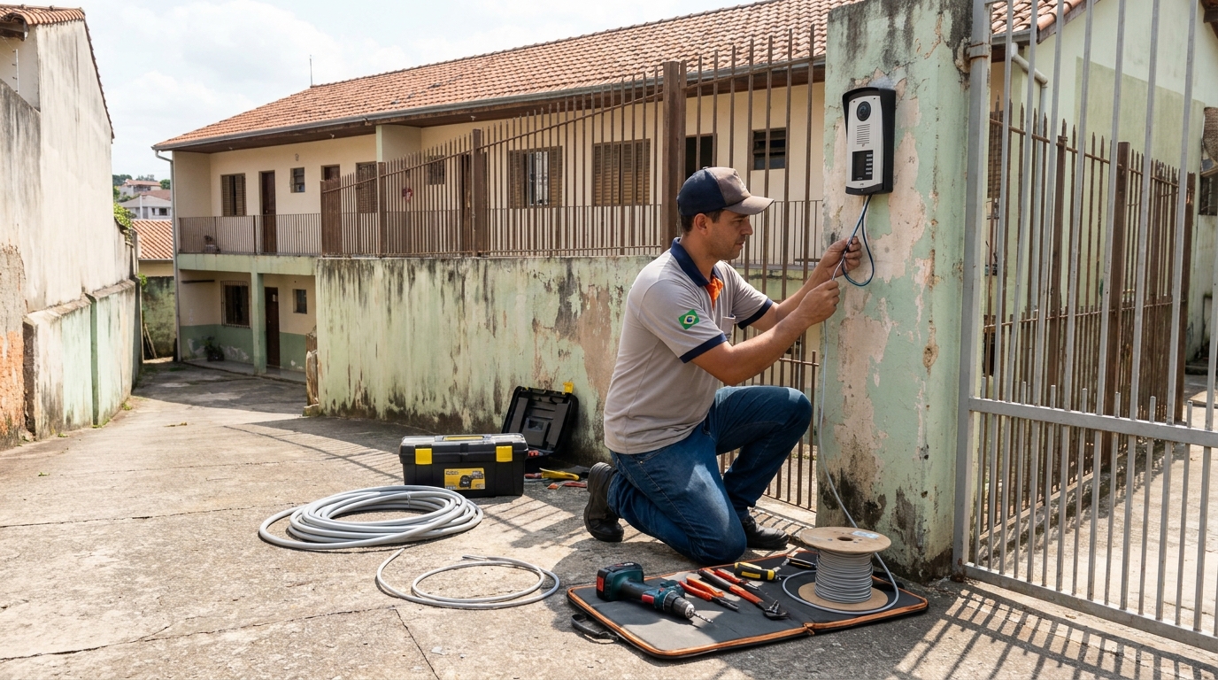 Instalacao de interfone residencial em Belém‑PA