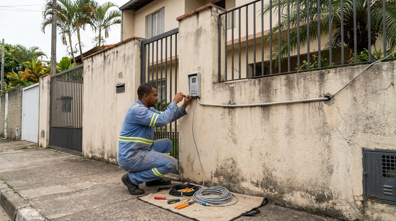 Instalacao de video porteiro em Brasília‑DF